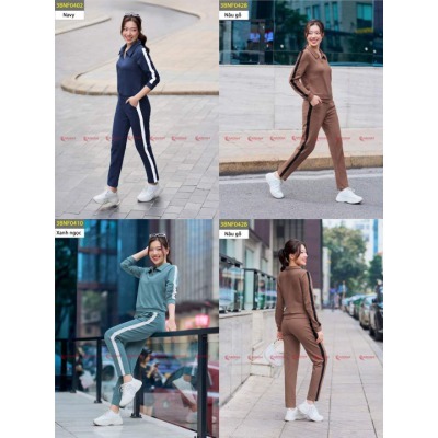 ชุดผ้าฟลีซผู้หญิง CARDINA คุณภาพสูง สปอร์ต อ่อนเยาว์ และไดนามิก POLO คอปก 3BNF04