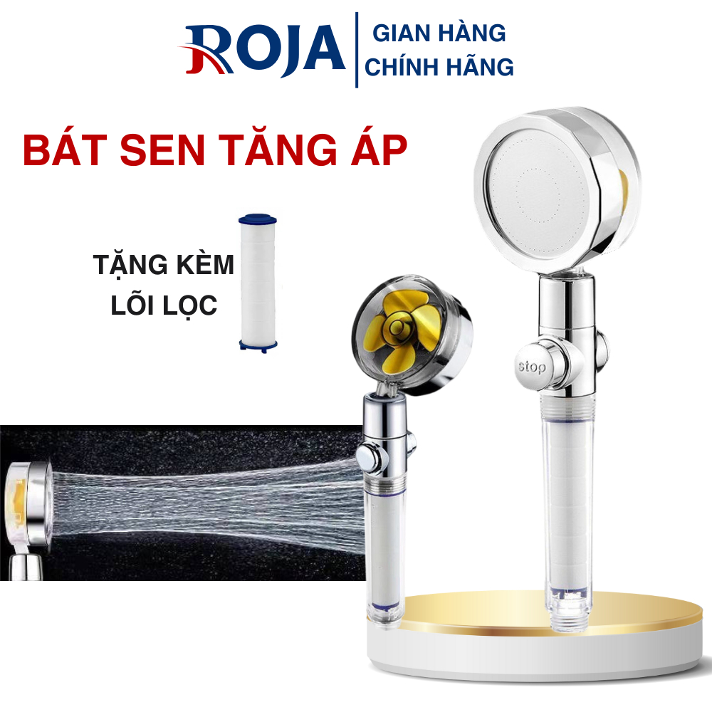 หัวฝักบัวไฟใบพัดที่ทรงพลังเป็นพิเศษประหยัดน้ําคุณภาพสูง MS56 ROJA