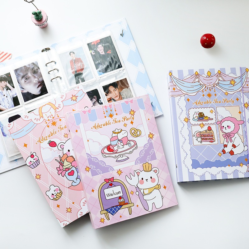 BINDER A5 พร้อม CORNERED CARD SHEET HOT TREND, BL CARD, ANIME MANHWA MANGA ขนาดเล็ก noi store