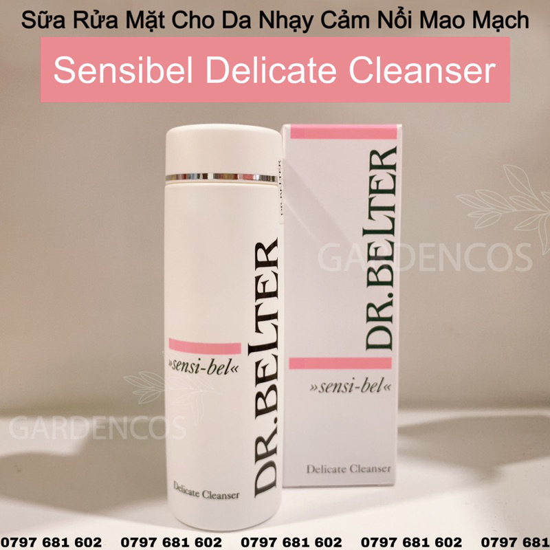 Dr.belter Sensi-Bel Delicate Cleanser 200ml 500ml - Gardencos