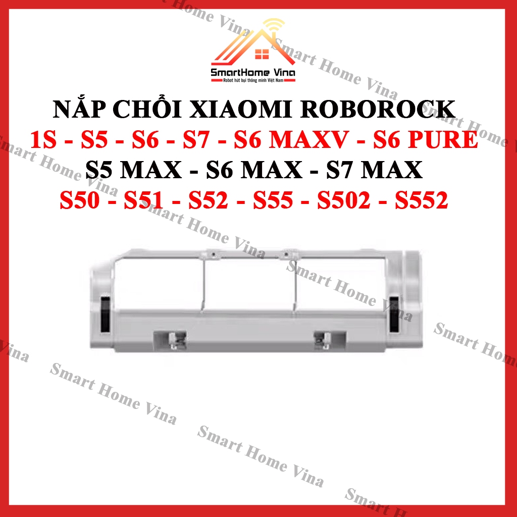ฝาครอบแปรงกลาง Xiaomi Roborock 1S, S5, S6, S7, S5 Max, S6 Max, S6 MAXV, S6 PURE, S7 MAX, S50, S51, S