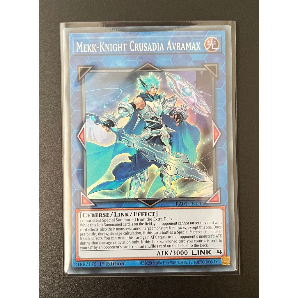 YMS - [การ์ด Yugioh] - [TCG-UK] - [RA01-EN044] Mekk-Knight Crusadia Avramax