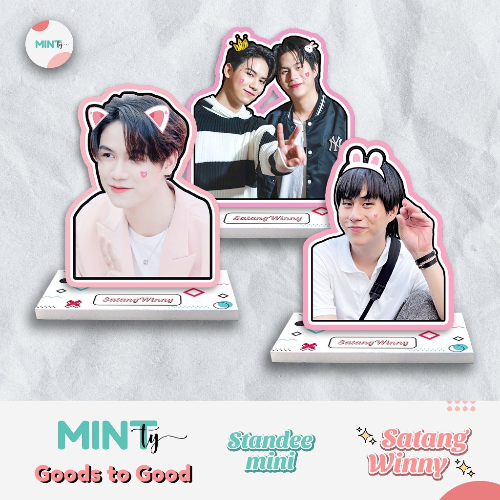 [HandMade] Satang Winny Couple Mini Standee - ไอดอลจิ๋ว [โฟมแข็ง]