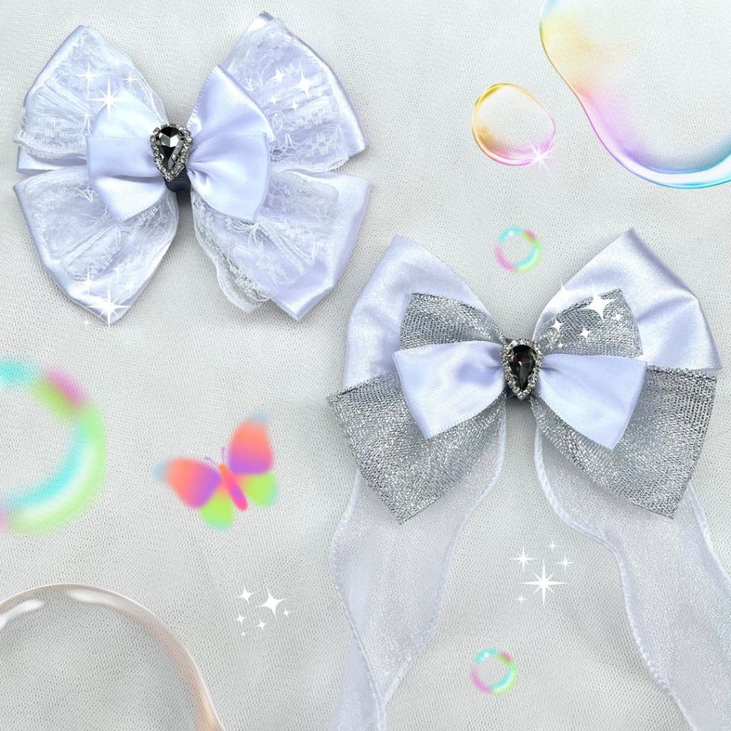 โบว์ - แท่งไฟริบบิ้น Exo, Bts, Aespa, Ive, Blackpink, Nct,.... (ริบบิ้น dow - ริบบิ้นแท่งไฟ)