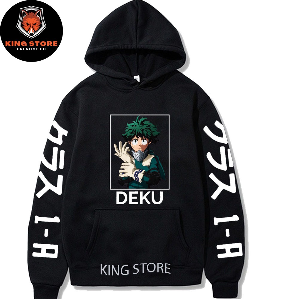 เสื้อฮู้ด My hero Academy deku Fshn Patterned