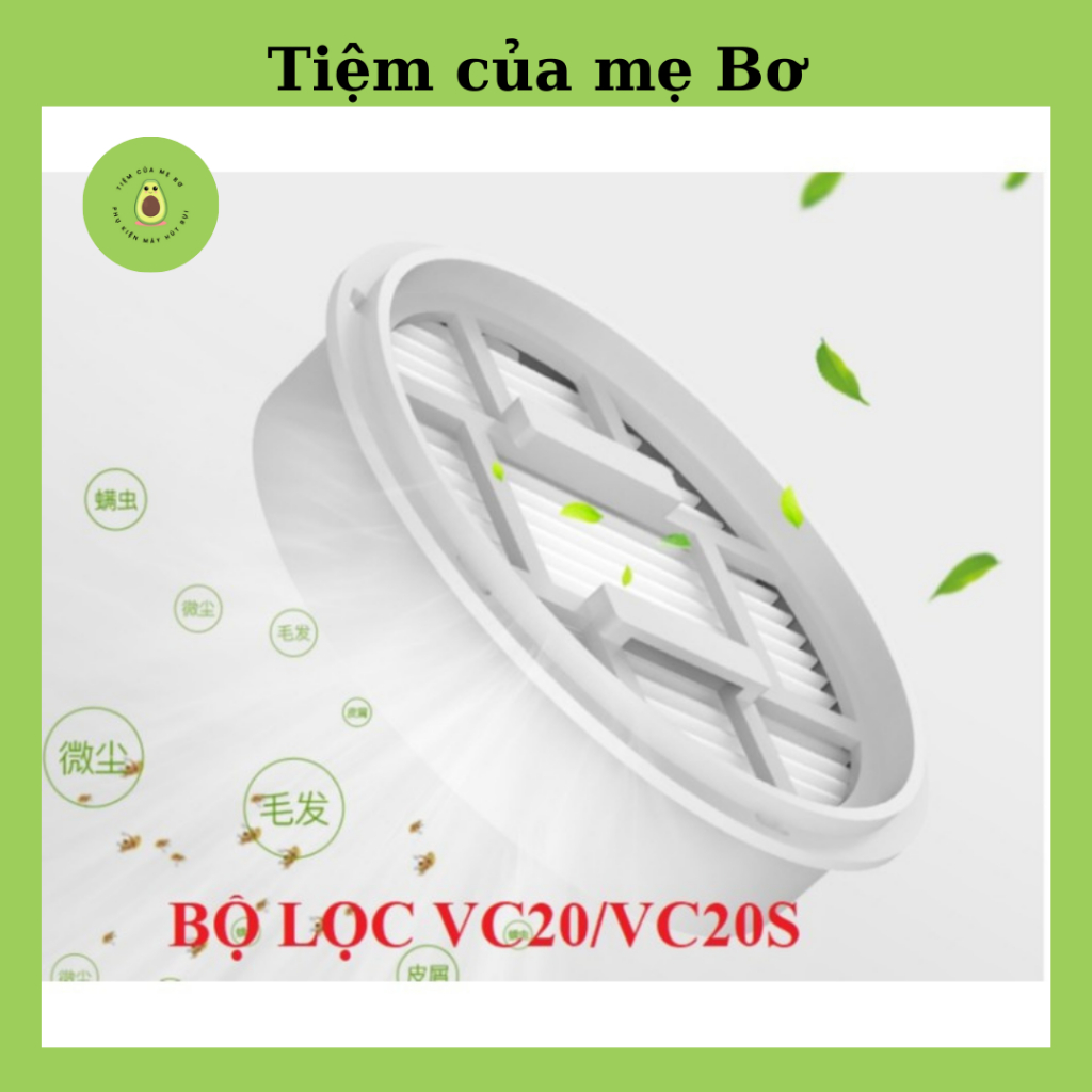 ไส้กรอง Hepa สําหรับเครื่องดูดฝุ่น Deerma VC20/ VC21/ VC20 Plus - สินค้าใหม่