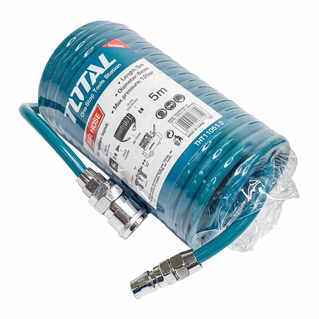 5 ม. คอยล์ลมเกลียวนิวเมติก 5x8 มม. รวม THT11051-3