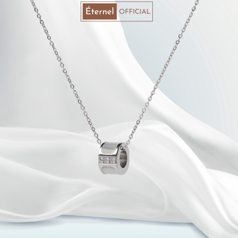 CDE Band Nirvana Necklace Silver สําหรับผู้ชายและผู้หญิง - สร้อยคอเงินคุณภาพสูง