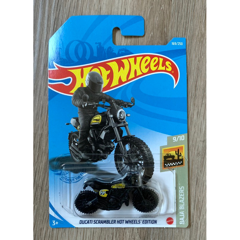 Hot Wheels Ducati Scrambler Mooneyes แสตมป์