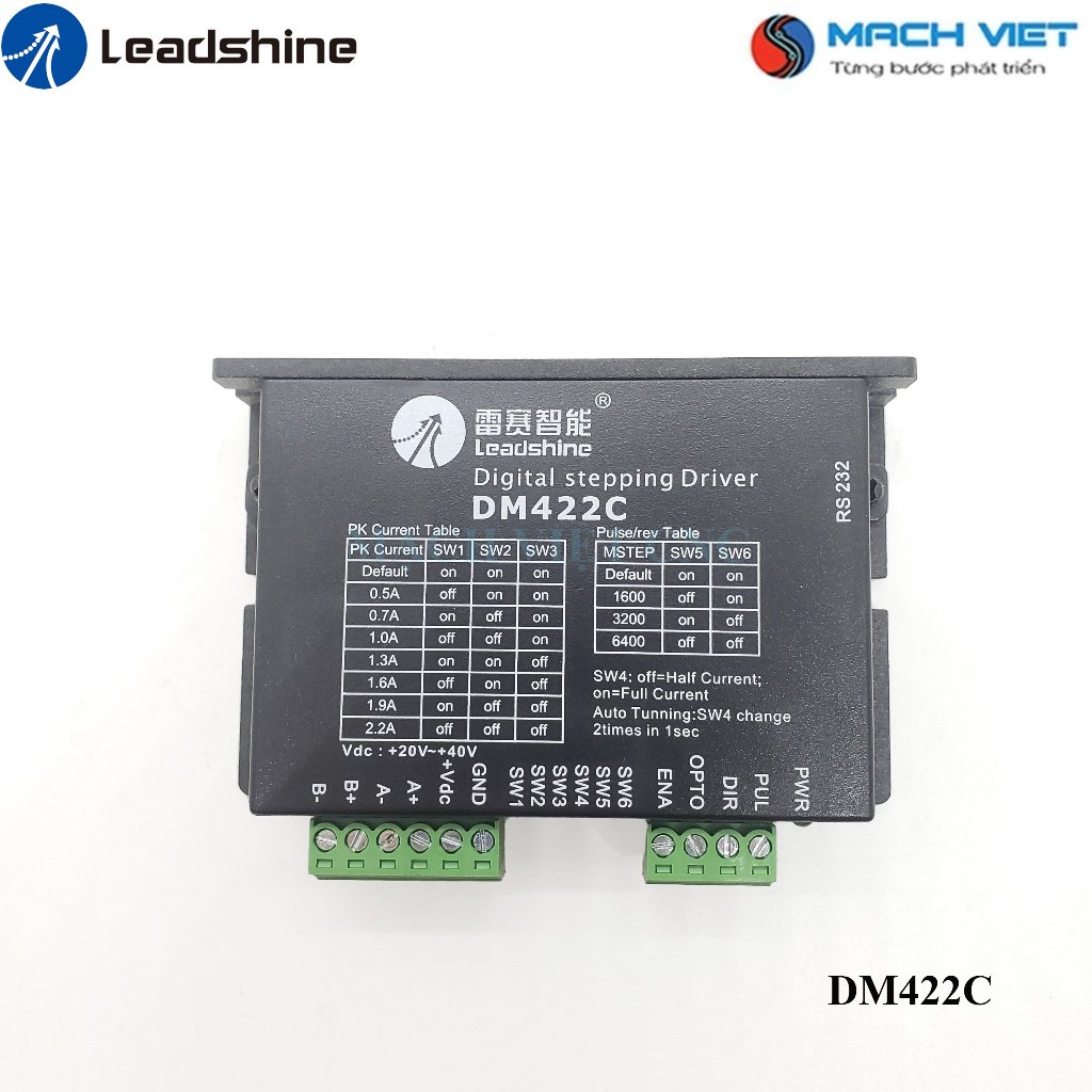 ไดร์เวอร์ DM422C Leadshine stepper มอเตอร์ไดร์เวอร์
