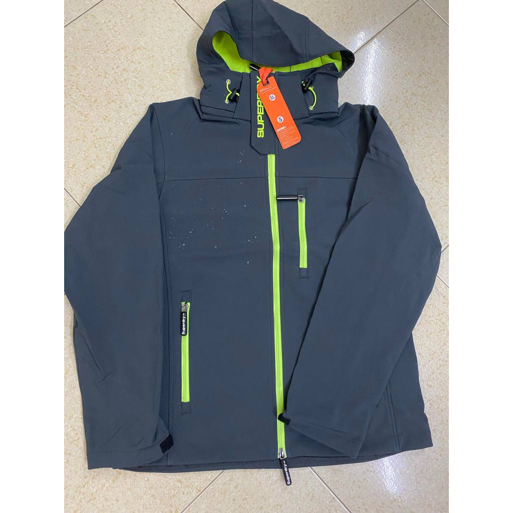 Su.pe.rdry เสื้อแจ็คเก็ต Softshell กันน้ํา สินค้า surplus ของแท้