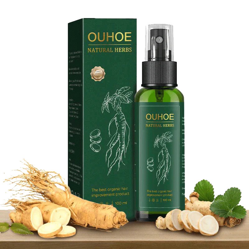 Ouhoe Ginseng Extract Stimulating Hair Growth Spray 100มล