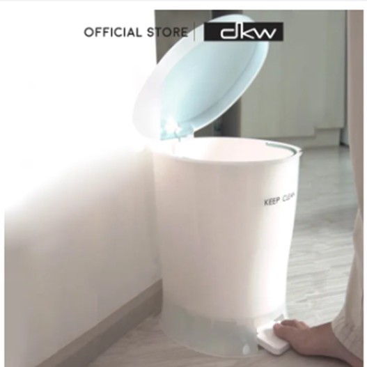 DKW THAILAND ถังขยะ 4.5 ลิตร - ขนาด 19.2 x 22.4 x H 30.5 ซม. ใช้ในโถสุขภัณฑ์ โถงทางเดิน บริษัท....
