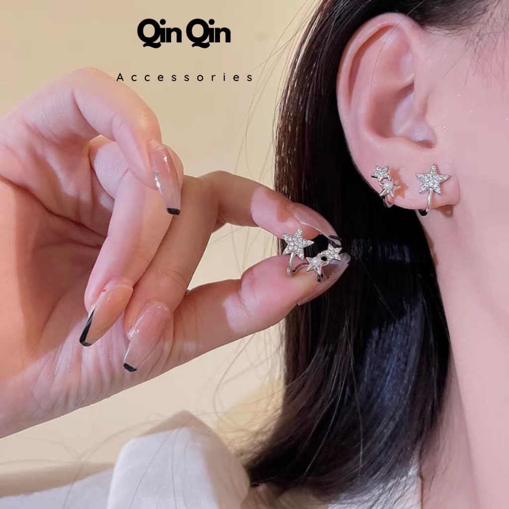 ต่างหู Qin Qin Qin ดีไซน์หรูหราและส่วนบุคคล - BT0064