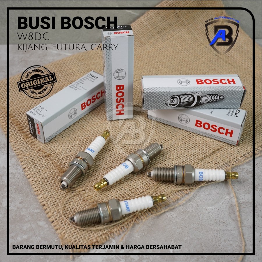หัวเทียน Bosch W8DC สําหรับ Kia Pride, Lanos,Suzuki Wagon R+