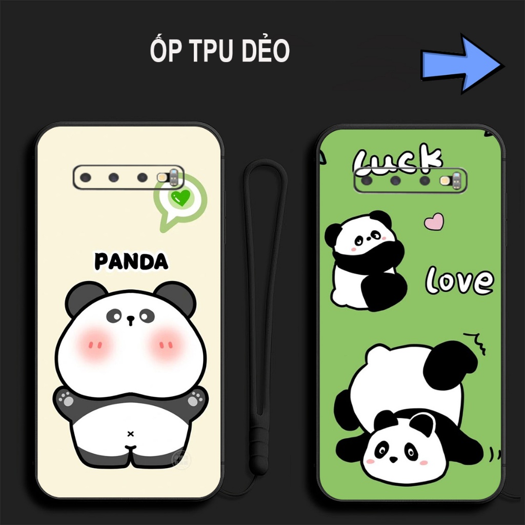 เคส Samsung s10 / ss s10 plus / ss s10+ / ss s10 5g panda น่ารัก panda g1
