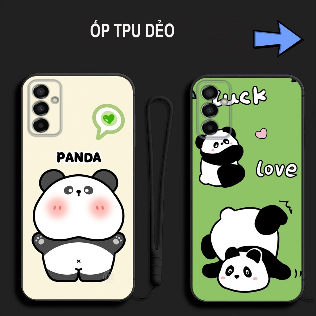 เคส Samsung m23 5g / m52 5g panda น่ารัก panda g1