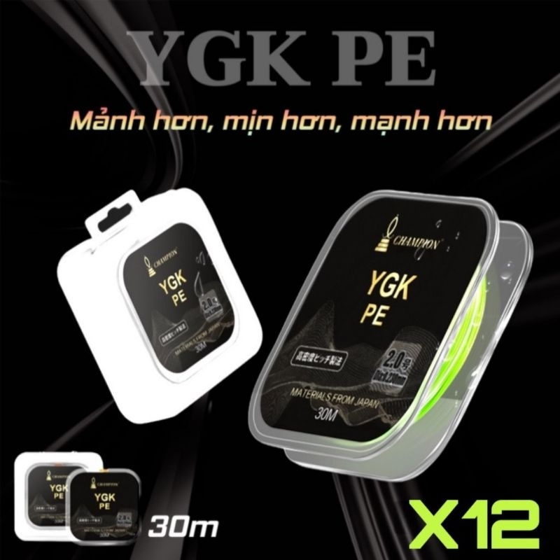 สายแชมป์ YGK PE 12 Core