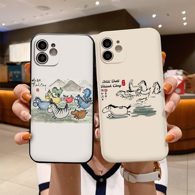 เคสไอโฟนที่ไม่ซ้ําใคร Forever Dell Thanh Cong ตลก BVC iphone 6/6s/7/8/X/XS/11/12/14 15 16 17 Pro Plu