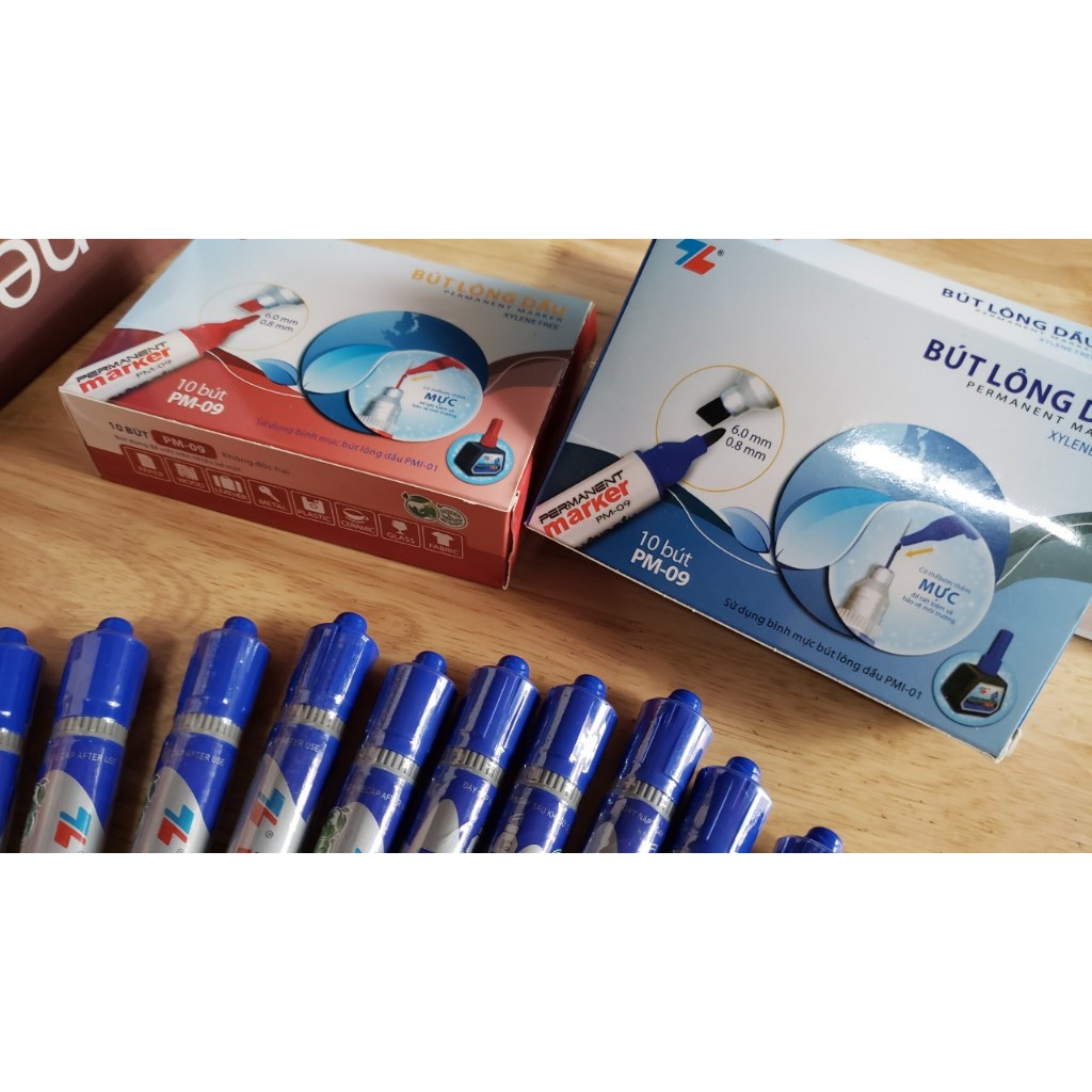 🍐 [HOT]PM09 Oil Brush Pen PM09 Oil Brush Pen (1 ชิ้น)