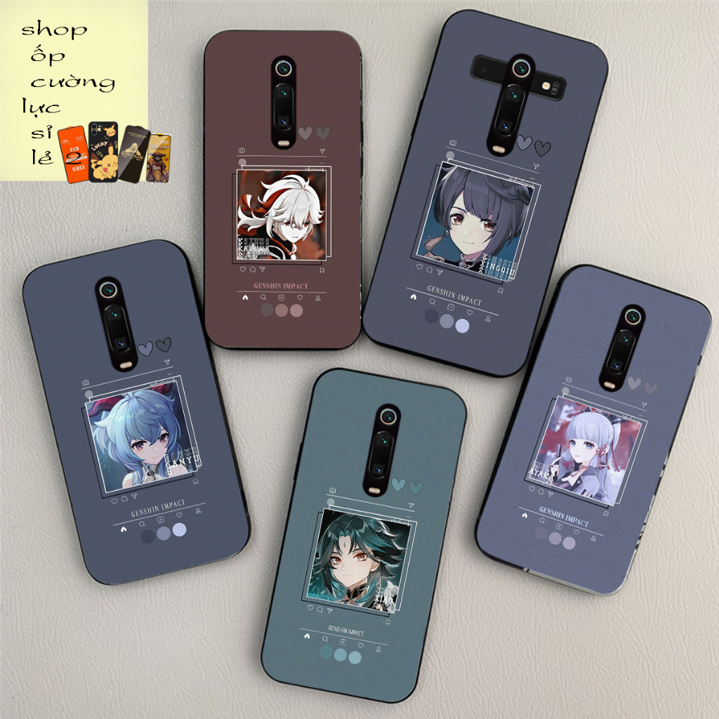 เคส Xiaomi Redmi K20 / K20 Pro / Redmi K30 / Redmi K30 Pro พร้อมพิมพ์ตัวอักษร Genshin Impact
