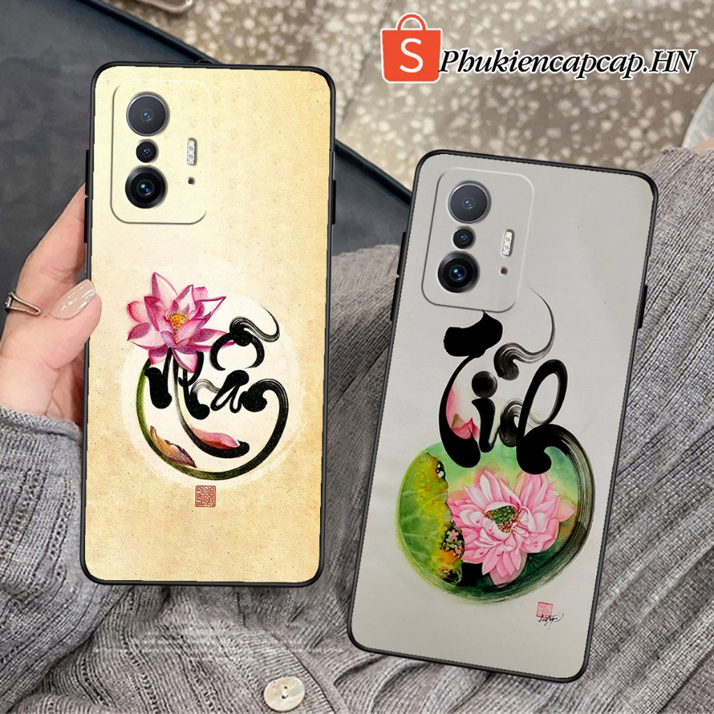 เคส Xiaomi 11T - Xiaomi 11T Pro - เคส Xiaomi พิมพ์ลาย Lotus, Tam An, การประดิษฐ์ตัวอักษรแบบวงแหวน