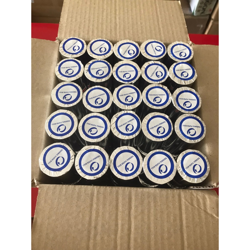 [กล่อง 100 ม้วน] BILL PRINTING PAPER K57*38 K57x38 สําหรับ BLUETOOTH HANDHELD MACHINE K58x38 PRINTIN