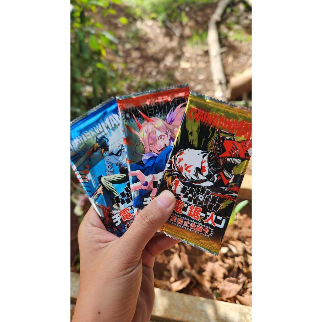 [แพ็ค] การ์ดตัวละครอนิเมะ Chainsaw Man - Baystore