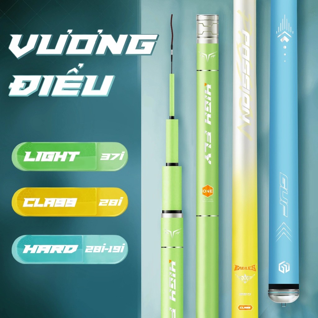 คันเบ็ดมือ GUF Vuong Dieu