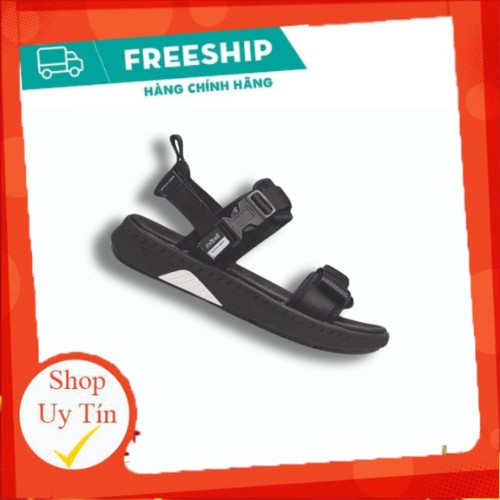 BERICH 2-Strap ANK 01 Full Black - รองเท้าแตะสําหรับผู้ชายและผู้หญิงที่จะสวมใส่ในโรงเรียนและออกนอกบ้