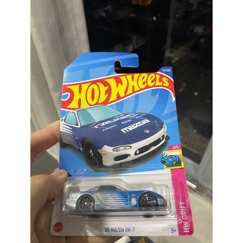 โมเดลรถ Hotwheels Mazda rx7/