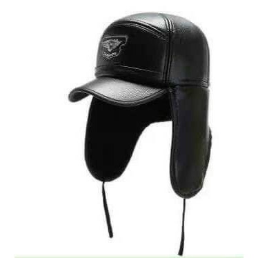 FUR-LINED MENS HATS I หมวกเบสบอลบุขนคลุมหู หมวกขนสัตว์ผู้ชายเพื่อให้อบอุ่น - REAL PHOTOS