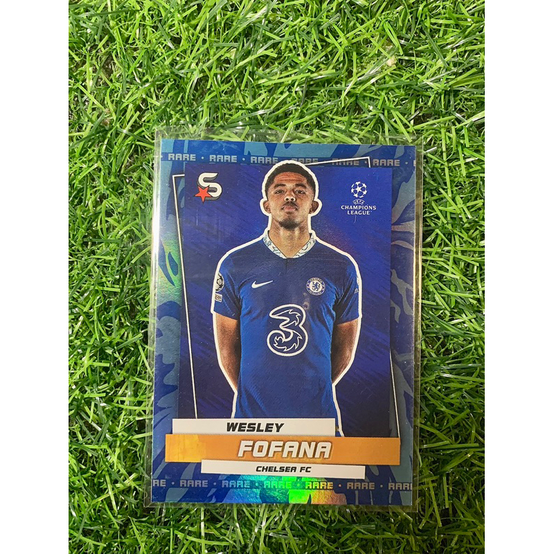 Wesley Fofana Ice Topps Superstars 2022/23 การ์ดฟุตบอล
