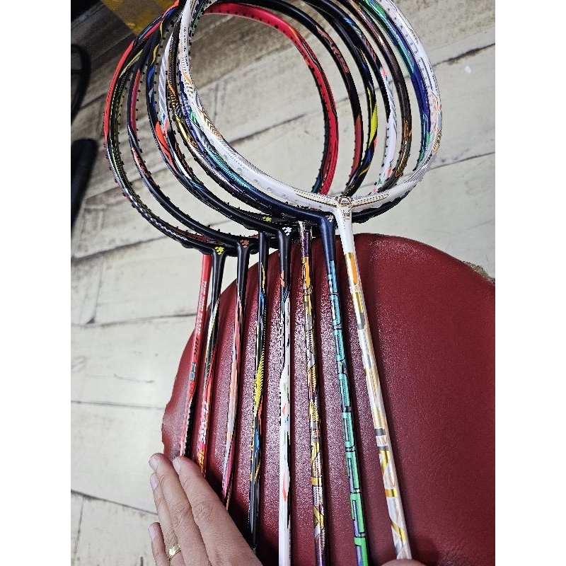 Synthesis of 3RD GAME Racket (4u) Thunder Bolt - Top speed - Prajna - Diamond 12 - XM8 - Dura 100z -