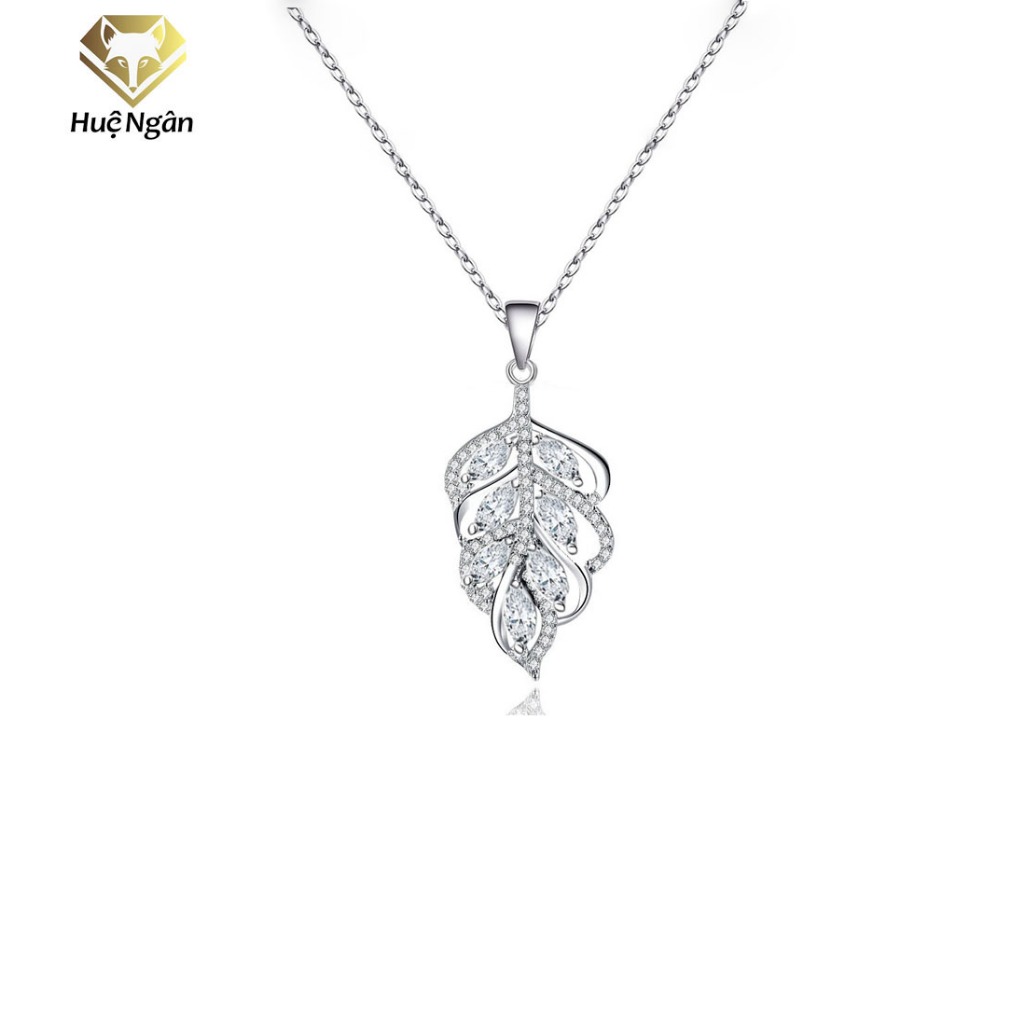 สร้อยคอเงิน 925 Hue Ngan - ใบวิลโลว์ PP1698