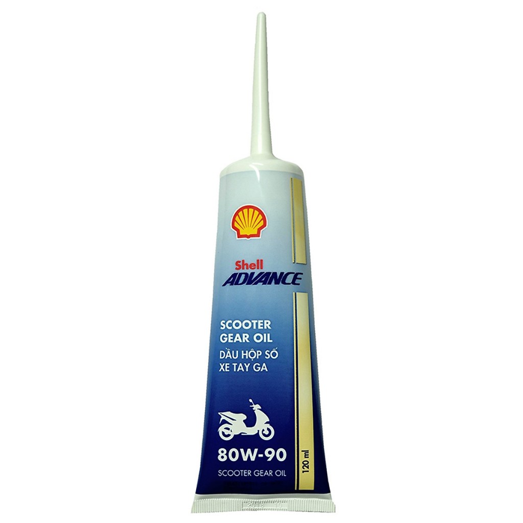 น้ํามันเกียร์ - lap Oil Shell Advance Scooter Gear Oil