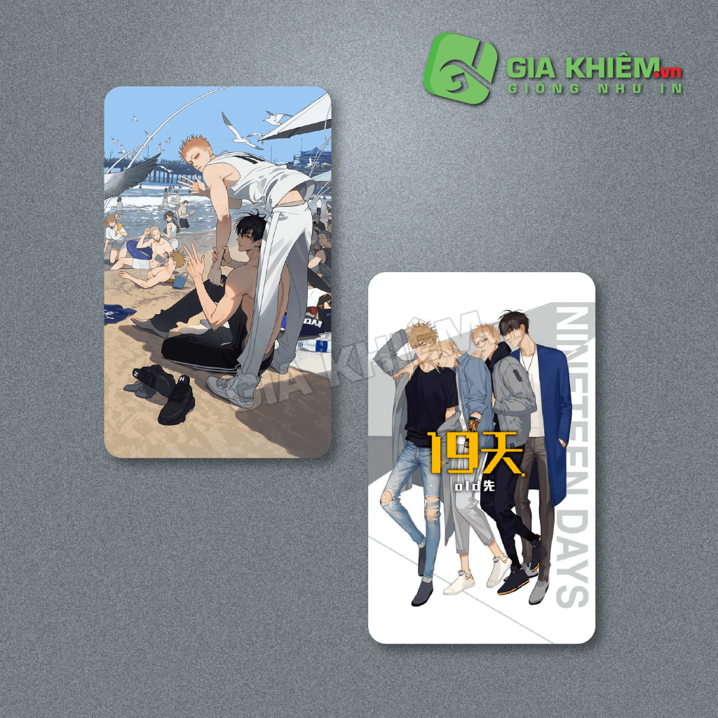 Photocard 19 DAYS - ขนาด 5.5x9ซม