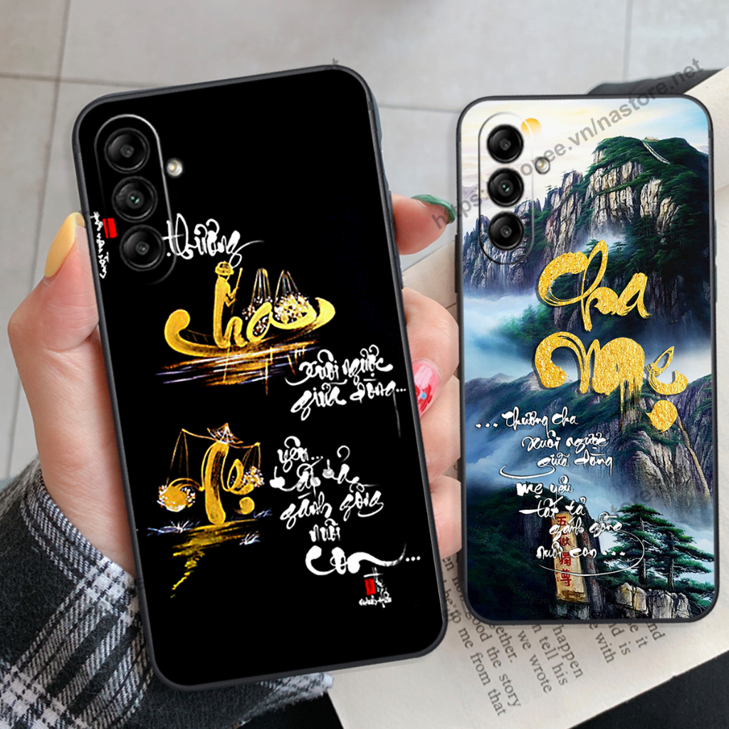 เคสโทรศัพท์ Samsung A15 4G / A15 5G / A25 5G / A35 5G / A55 5G พร้อมการประดิษฐ์ตัวอักษร FORTUNE, MIN