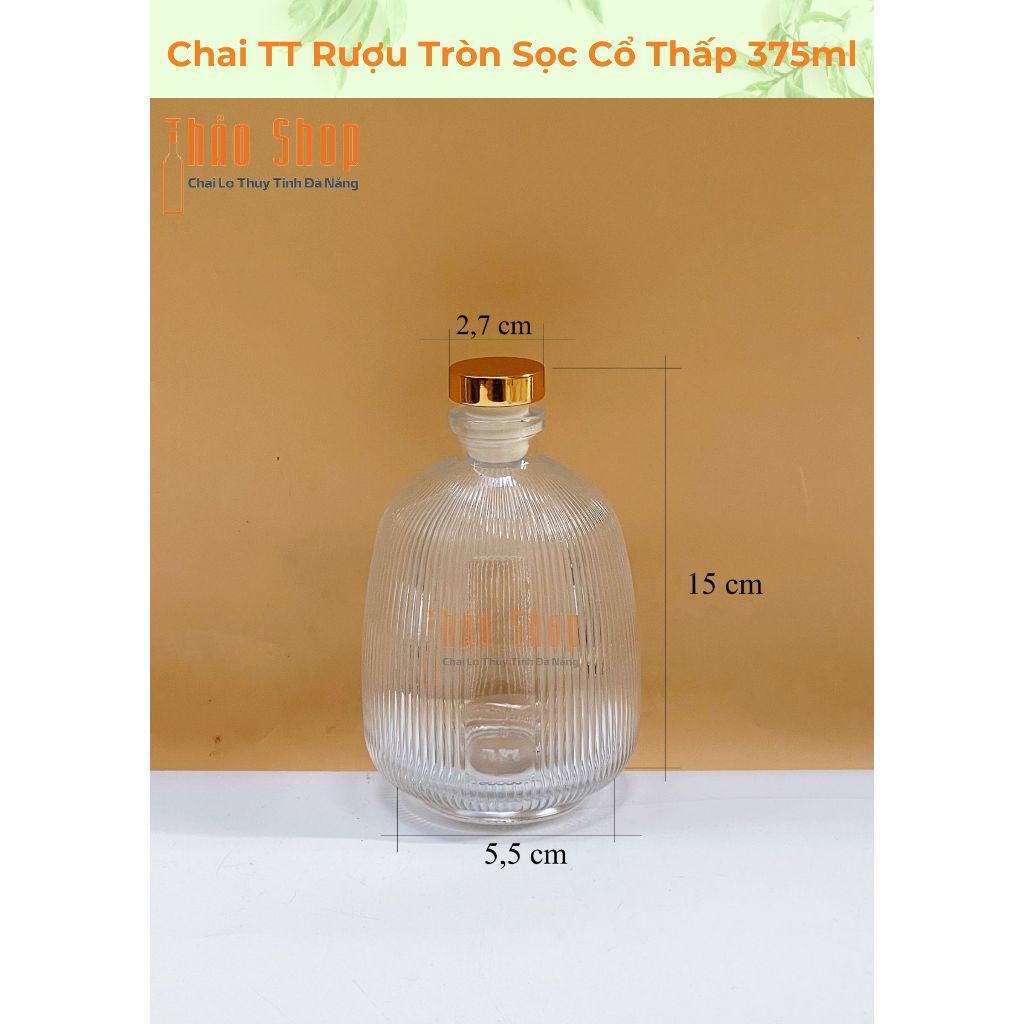TT ขวดไวน์ลาย 500ml*