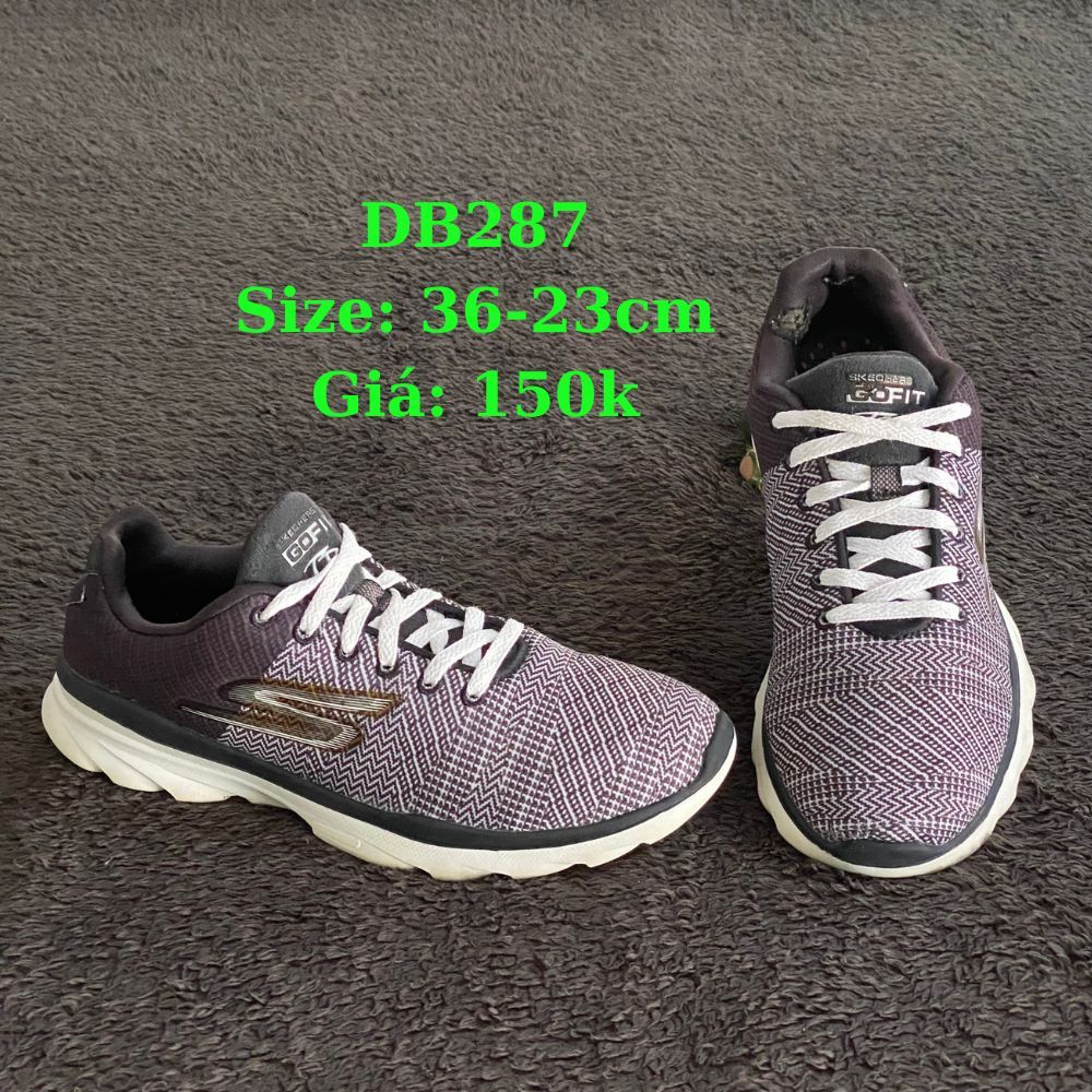 [รองเท้ามือ 2] รองเท้าผ้าใบผู้หญิง Skechers ขนาด 36-23cm - รองเท้าเก่าของแท้ - Truong Dung Store