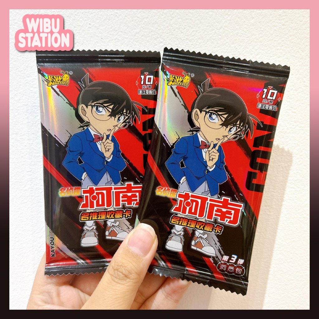 [WibuStation] การ์ดตัวละคร Kayou Detective Conan Vol 3