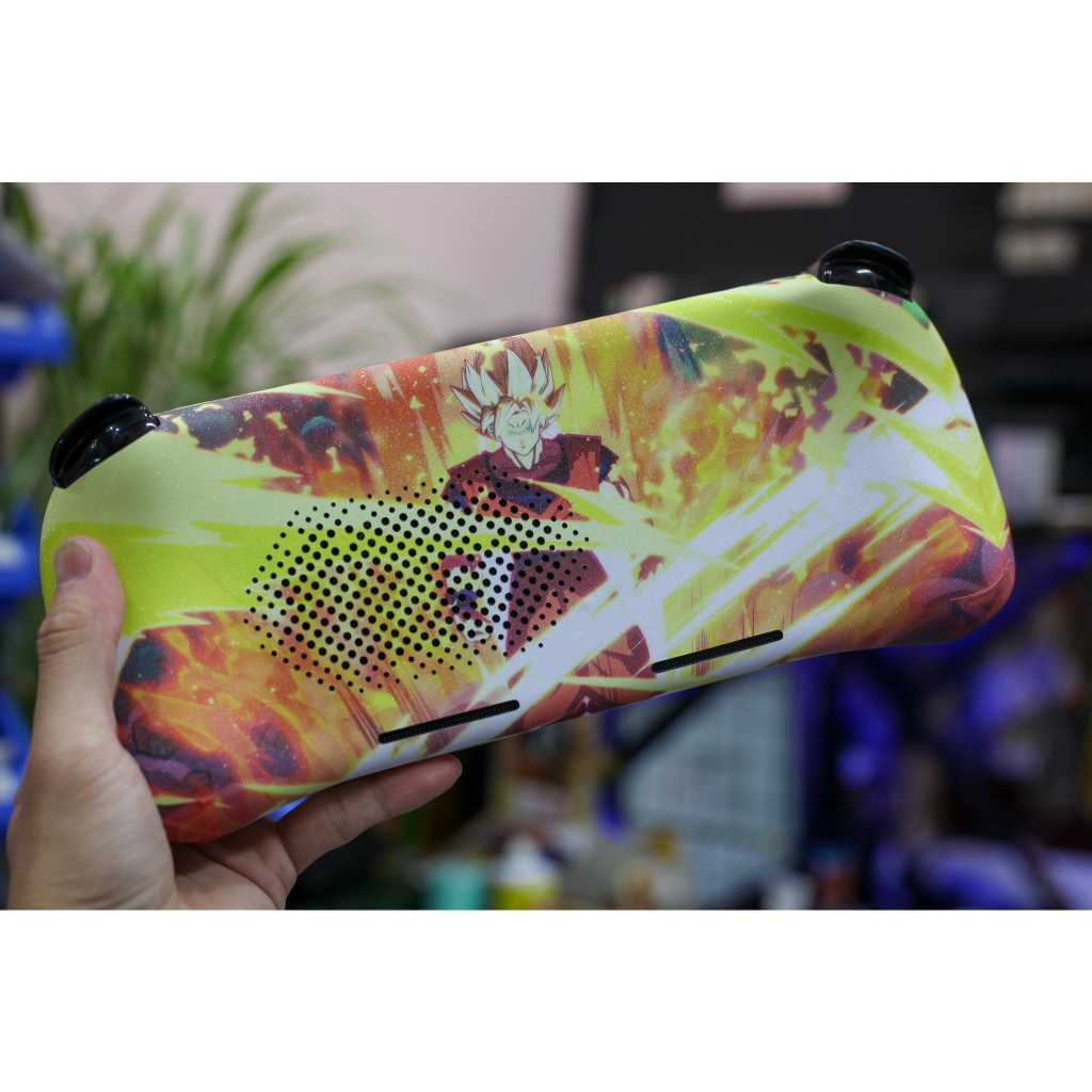 สติ๊กเกอร์ผิวสําหรับ AYANEO 2, 2s, Geek 1s Goku (ฟิล์มนูน 3M, ขออัพออนปรับแต่ง, pre-cut ละเอียด)