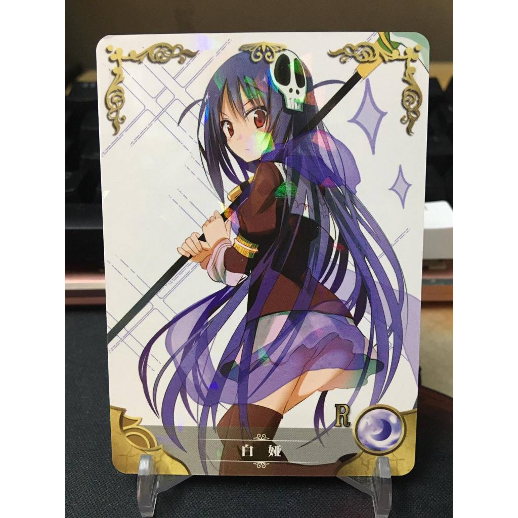 (Rain15) การ์ดตัวละคร Haqua du Lot Herminium มุมโค้งมน – The World God Only Knows NS-02-M11 – R