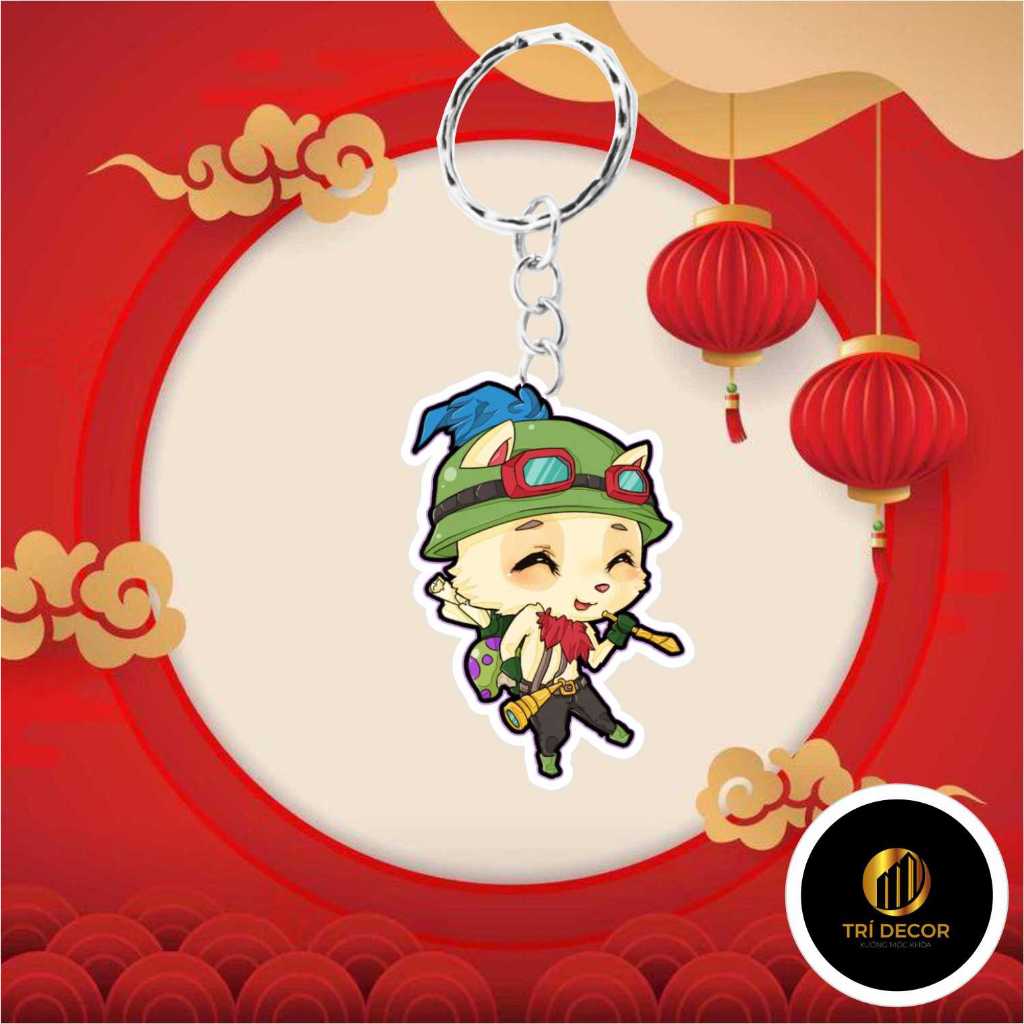 พวงกุญแจ Lol - Teemo - Tri Decor Shop