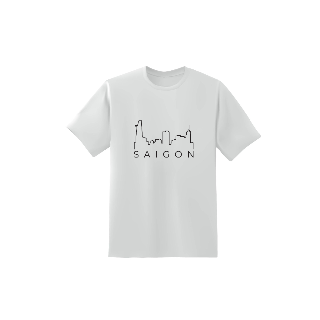 เสื้อยืด Unisex / เสื้อยืดพิมพ์ลาย SaiGon B&W - SG 05