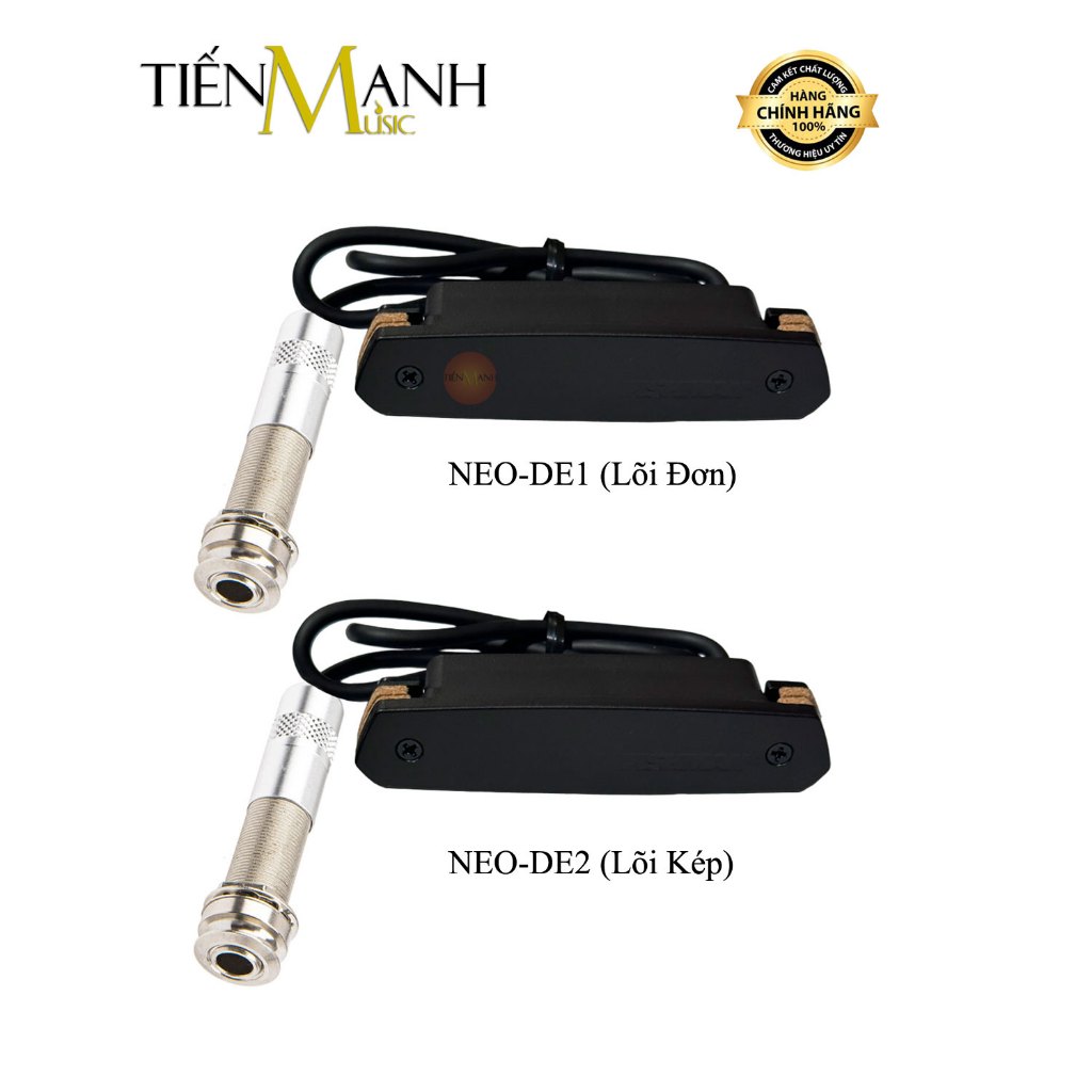 [ ของแท ้ ] Fishman NEO-D Single Coil Acoustic Guitar Pickup, Humbucking NEO-DE1, NEO-DE2, NEO DE1, 