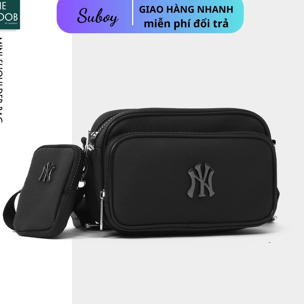 Mlb NY กระเป๋าแฟชั่นสําหรับบุรุษและสตรีกันน้ํา, กระเป๋าสะพาย MLB NY, กระเป๋าสะพายไหล่ผู้ชายและผู้หญิ