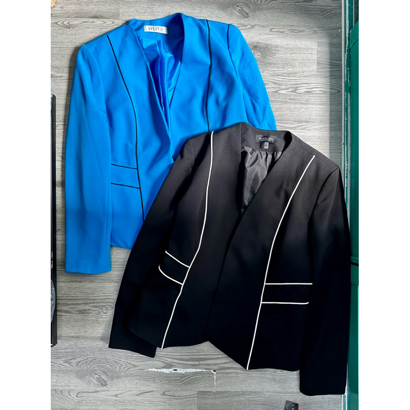 [virusplussize]Blazer kassper ฝาแหลม ไซส์ใหญ่ surplus