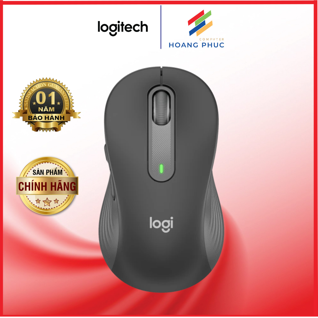 เมาส์ Logitech M650 ของแท้ - Size M,L 1 ปี