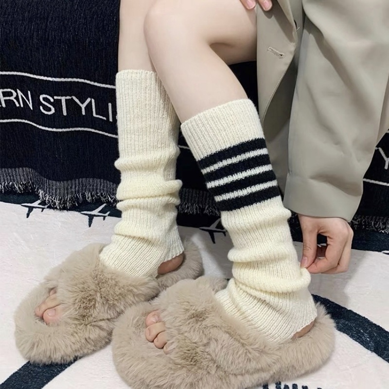 ถุงเท้าขา ThomBrowne 4-Stripe เท่ ไร้เหงื่อ ผ้าฝ้ายคุณภาพสูง